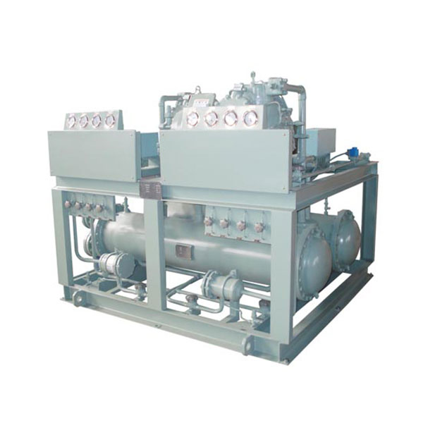 Water cooled compress-condensing unit